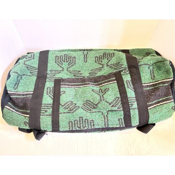 Peruvian alpaca wool satchel, hand woven Duffle Bag - Picture 2 of 5